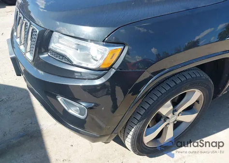 2014 Jeep Grand Cherokee Overland z USA, uszkodzony, nr VIN 1C4RJFCG8EC122627